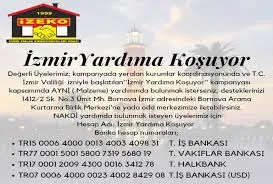İZMİR YARDIMA KOŞUYOR