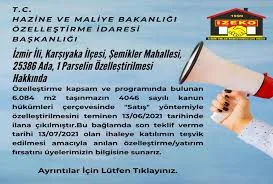 ÖZELLEŞTİRME İDARESİ BAŞKANLIĞI "SATIŞ" İHALESİ HAKKINDA