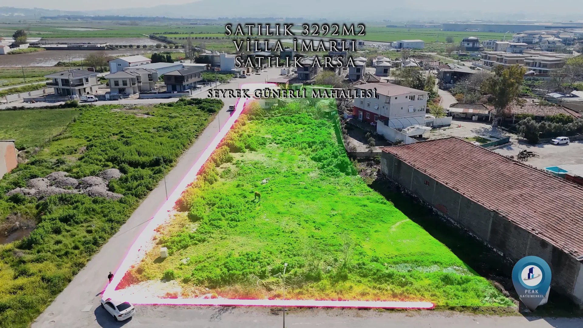 PROJELİK FIRSAT Menemen Günerli Mah.Asfalt YolCepheli,3292 villa İmarlı SATILIK ARSA