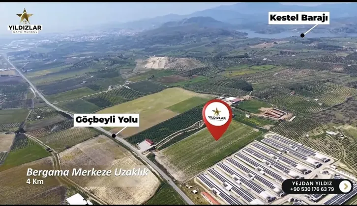 Bergama'da SATILIK Emsalsiz Çiftlik