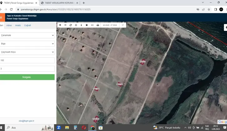 Ali Haydar Torun dan Çanakkale Biga Çeşmealtı nda Satılık Arsa