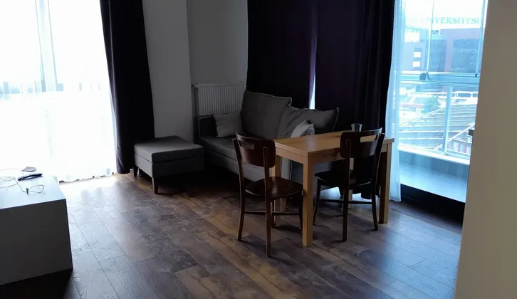bornovada kiralık daire bir atı bir eşyalı