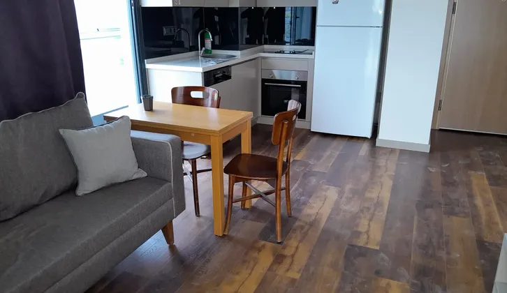 bornovada kiralık daire bir atı bir eşyalı