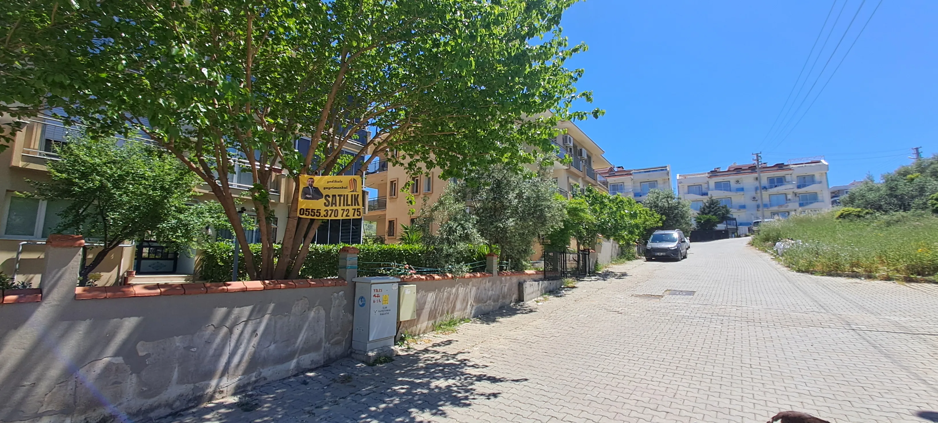 BU FIYATLA SON GUNLER‼️Yenifoça'da Butik Site İçinde Takasa Uygun Eşyalı 1+1 Bahçe Katı Daire