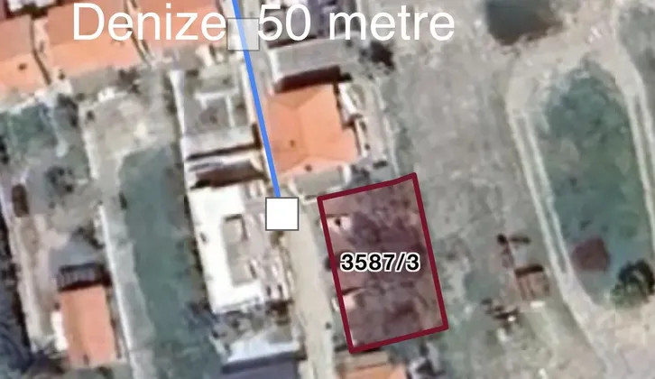 Güzelbahçe Urla Arasında 156 m² Deniz Kenarı Satılık Fırsat Arsa