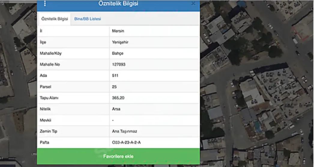 Mersin Turgutreiste 365 M2 Konut İmarlı Satılık Arsa Denize983m