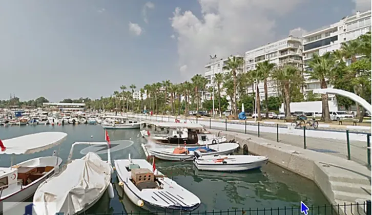 Mersin TurgutReiste 365 m2 Konut İmarlı Satılık Arsa Denize983m